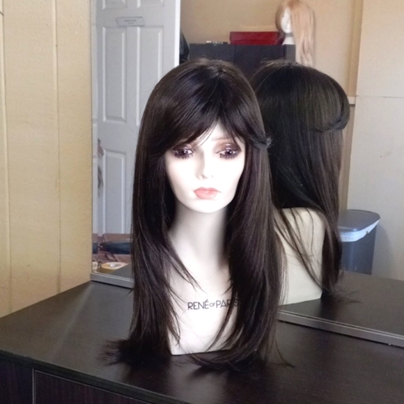 Angela Dark Chocolate Mono top wig - Picture 3 of 14